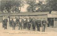 75 Pari CPA FRANCE 75018 "Paris, 1906, Montmartre, Peloton du 8e cuirassiers"