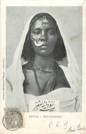 CPA EGYPTE "Femme soudanaise"