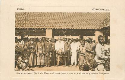 CPA CONGO BELGE "Les principaux chefs"