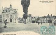 51 Marne CPA FRANCE 51 "Fère Champenoise, l'hôtel de ville et la place"