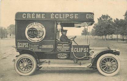 CPA PUBLICITE Créme Eclipse / AUTOMOBILE