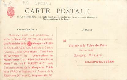 CPA PUBLICITE sur la carte postale