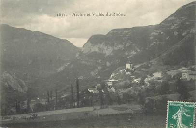 CPA FRANCE 74 "Arcine et vallée du Rhône"