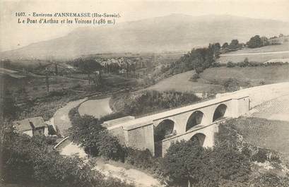 CPA FRANCE 74 "Env. d'Annemasse, le Pont d'Arthaz"
