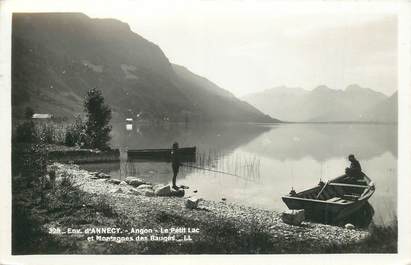 CPSM FRANCE 74 "Env. d'Annecy, Angon, le lac et les montagnes"