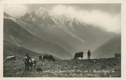 CPSM FRANCE 74 "Col de Balme, vue sur le Mont Blanc"