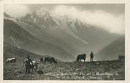 74 Haute Savoie CPSM FRANCE 74 "Col de Balme, vue sur le Mont Blanc"