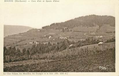 CPA FRANCE 74 "Bogève, le Clos Volant, les Mouilles"