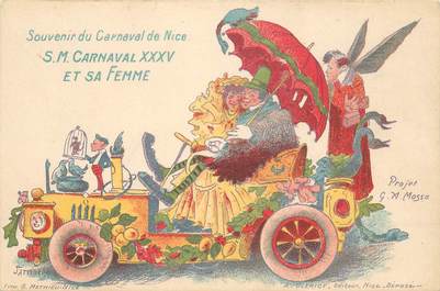 CPA FRANCE 06 / CARTE PRÉCURSEUR "Nice, le Carnaval"