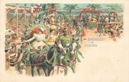 06 Alpe Maritime CPA FRANCE 06 / CARTE PRÉCURSEUR "Nice, le Carnaval, Bataille de fleurs"