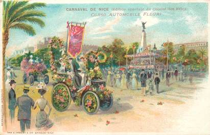 CPA FRANCE 06 / CARTE PRÉCURSEUR "Nice, le Carnaval"