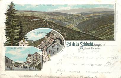 CPA FRANCE 88 "Col de la Schlucht" / GRUSS / CARTE PRÉCURSEUR