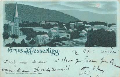 CPA FRANCE 68 "Wesserling" / GRUSS / CARTE PRÉCURSEUR