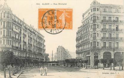 CPA ALGERIE "Alger, Rue Michelet"