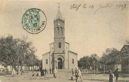 CPA ALGERIE "Sétif, l'Eglise"