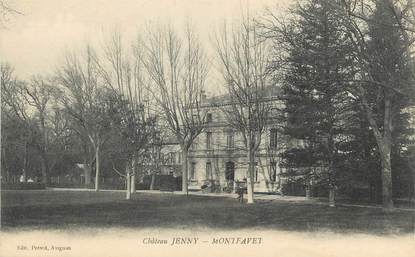 CPA FRANCE 84 "Montfavet, château Jenny"