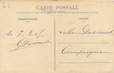 CPA CHASSE A COURRE 1906