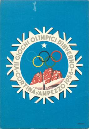 CPA JEUX OLYMPIQUES / ITALIE 1956