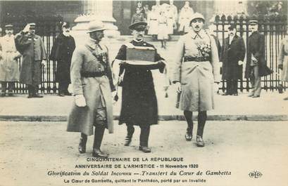 CPA ARMISTICE 1920