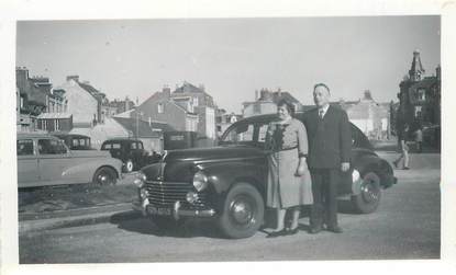 PHOTO FRANCE 76 "Etretat, 1951" / AUTOMOBILE