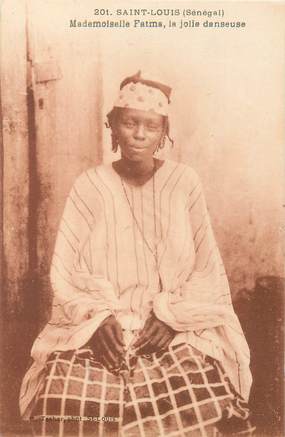 CPA SENEGAL "Saint Louis, jeune danseuse"