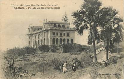 CPA SENEGAL "Dakar, Palais du Gouvernement"