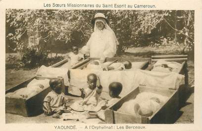 CPA CAMEROUN "Yaoundé, Les Petits orphelins, Soeurs missionnaires du Saint Esprit"