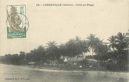 CPA GABON "Libreville, un coin de plage"