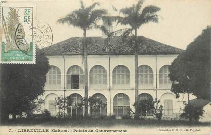 CPA GABON "Libreville, Palais du Gouvernement"