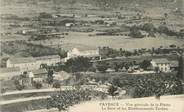 83 Var / CPA FRANCE 83 "Fayence, vue générale de la plaine, la gare et les établissements Tardieu "