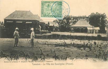 CPA MADAGASCAR "Tamatave, la Villa des Eucalyptus, prison"