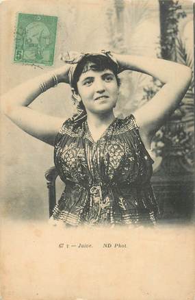 CPA JUDAICA "Femme juive"