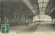 82 Tarn Et Garonne / CPA FRANCE 82 "Montauban, intérieur de la gare"