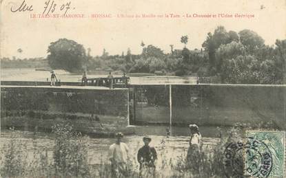 / CPA FRANCE 82 "Moissac, l'écluse du moulin sur le tarn"