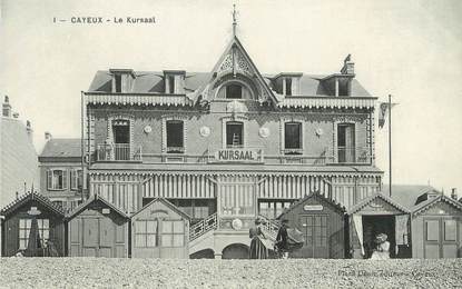 / CPA FRANCE 80 "Cayeux, le Kursaal"