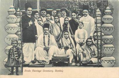 CPA INDE / CEYLAN "Bombay, cérémonie de mariage"