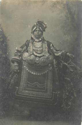 CARTE PHOTO GRECE / MACEDOINE "Femme"