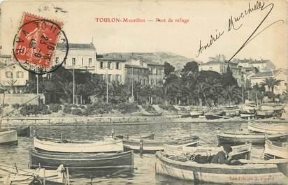 CPA FRANCE 83 "Toulon, le Mourillon, port de Refuge"