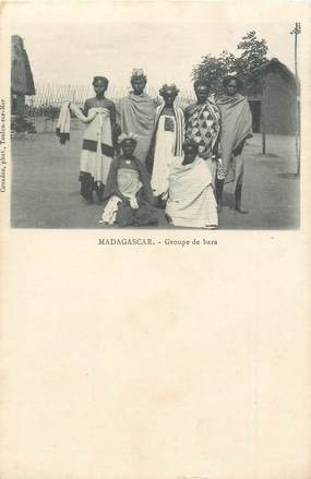 CPA MADAGASCAR "Groupe de Bara"