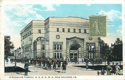 CPA USA "Nouvelle Orléans, Jerusalem Temple, Synagogue" / JUDAICA