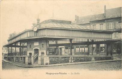 CPA FRANCE 95 "Magny en Vexin, la halle"