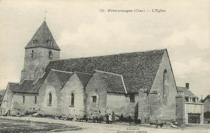 CPA FRANCE 18 "Préveranges, l'Eglise"