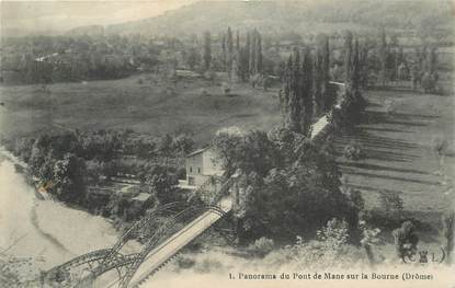 CPA FRANCE 26 "Pont de Mane sur la Bourne"