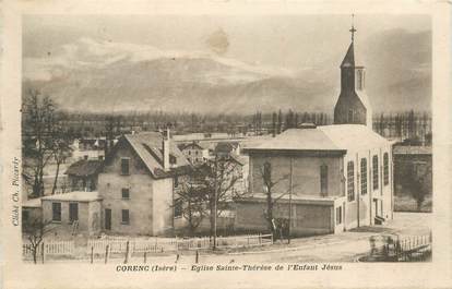 CPA FRANCE 38 "Corenc, Eglise Sainte Thérèse"