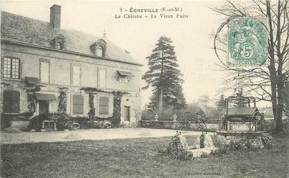 / CPA FRANCE 77 "Egreville, le château"