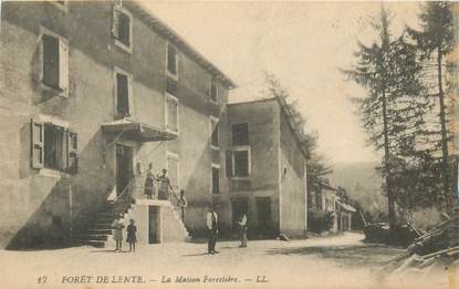 CPA FRANCE 26 "Foret de Lente, maison forestière"