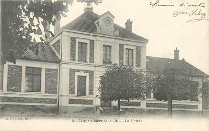 / CPA FRANCE 77 "Cély en Bière, la mairie"