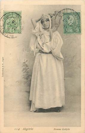 CPA ALGERIE "Femme Kabyle"