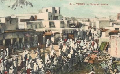 CPA TUNISIE "Tunis, le marché"
