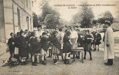 / CPA FRANCE 77 "Château de Luzancy, colonie scolaire"